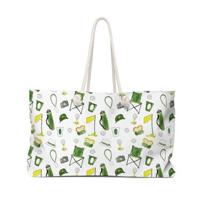 Golf Patron Pattern Weekender Bag