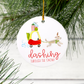 Play Car Christmas Doodle Ornament