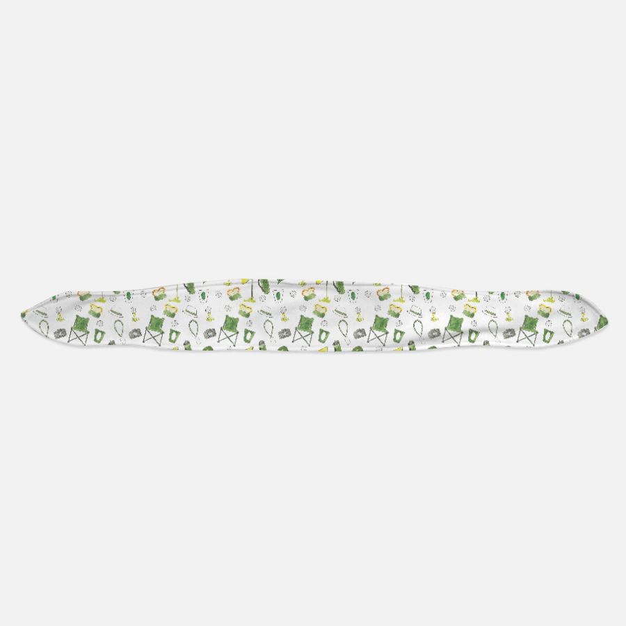 Golf Patron Pattern Baby Headband