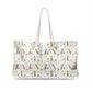 The Birdie Pattern Weekender Bag