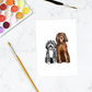 Custom Watercolor Pet Illustration