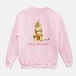 Festive Christmas Golden Retriever Unisex Sweatshirt