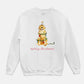 Festive Christmas Golden Retriever Unisex Sweatshirt