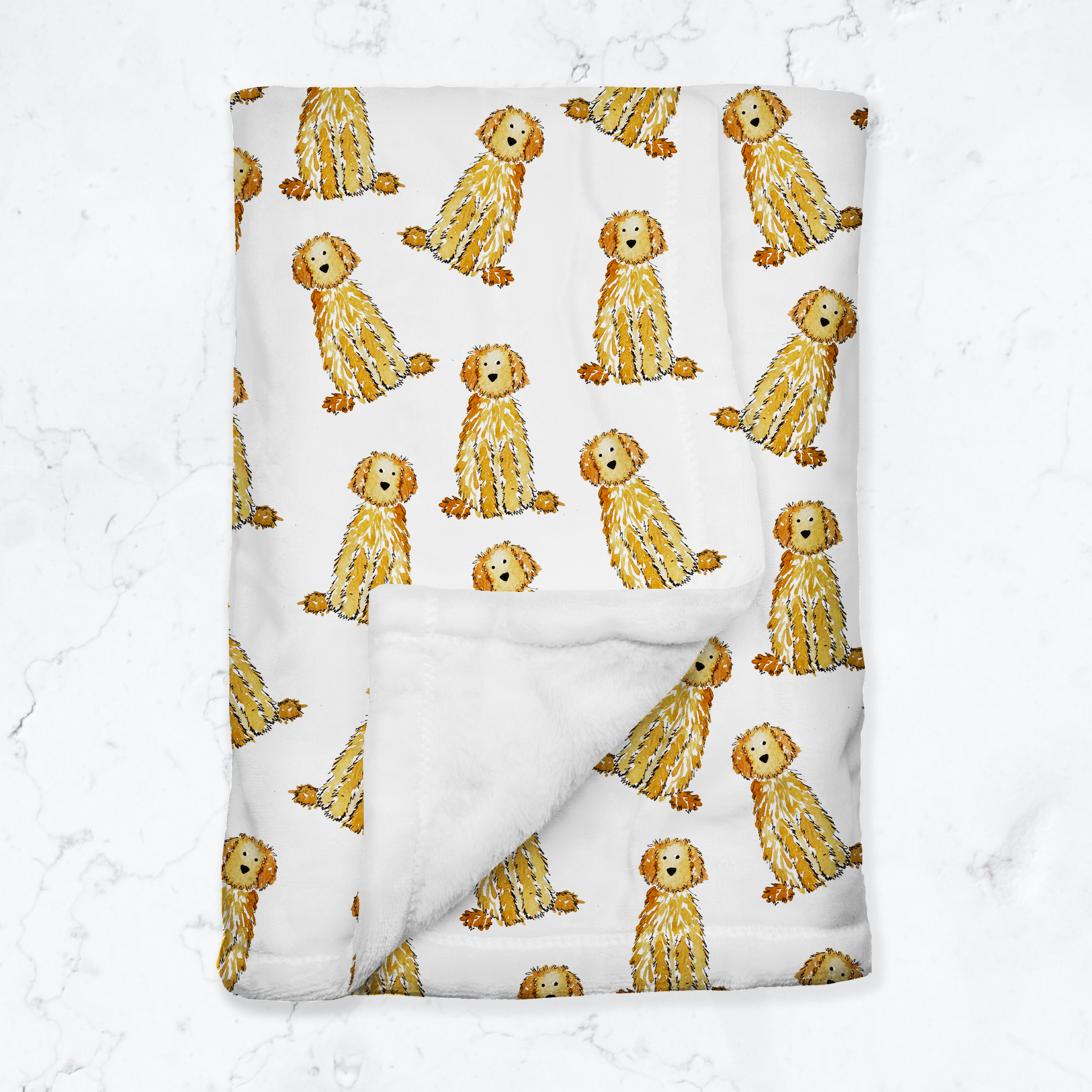 Goldendoodle blanket, Labradoodle blanket, Doodle blanket, personalized doodle blanket, custom dog throw, watercolor doodle blanket, dog lover gifts, pet gift blanket, Bernedoodle blanket