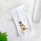 Golf Patron German Shepherd Tea Towel