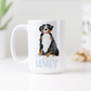 Personalized Bernese Mountain Dog Mug