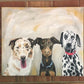 20 x 24 Custom Oil Painted Pet Portrait