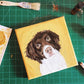 8 x 8 Custom Oil Painted Pet Portrait