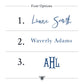 Personalized Topiary Stationery Set