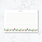 Personalized Christmas Lights Recipe Cards