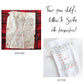 Personalized Christmas Letter to Santa Tea Towel