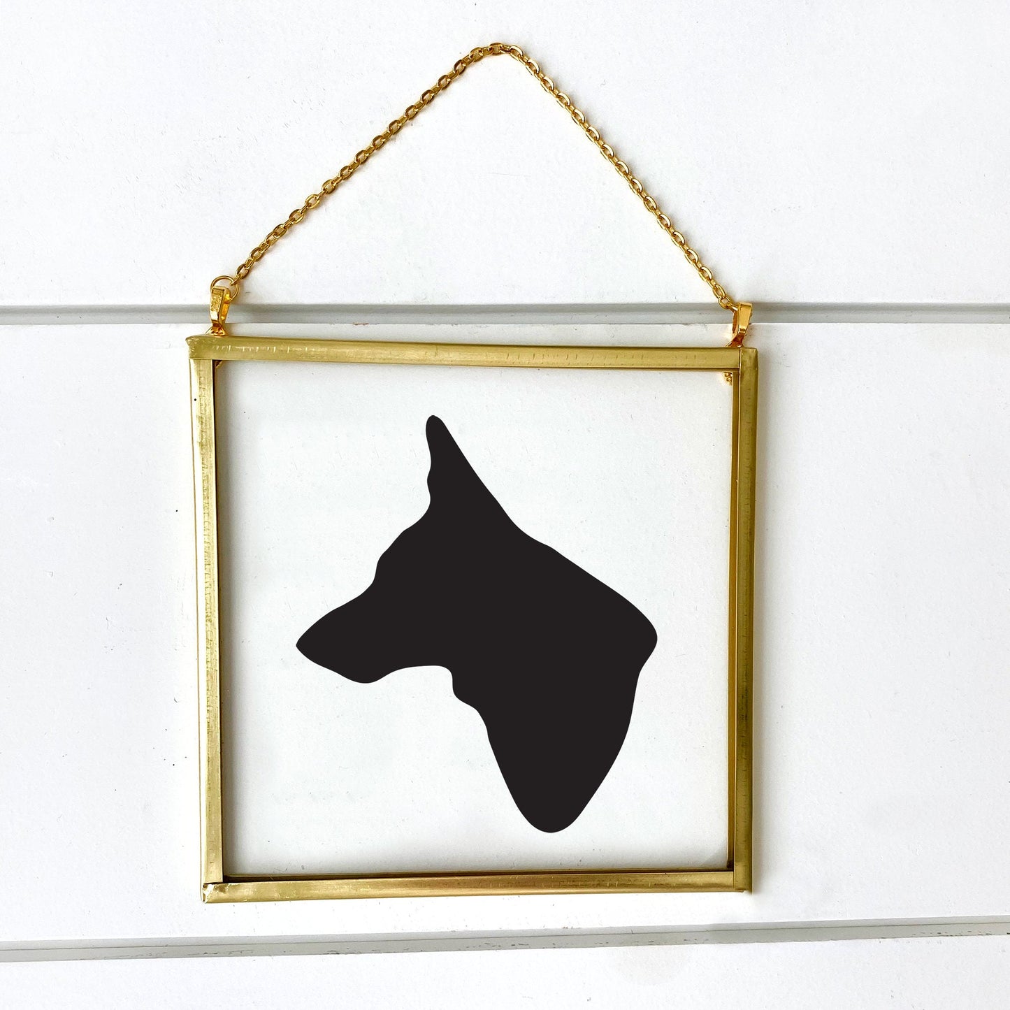Custom Child and Pet Silhouette Ornament