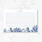 Personalized Floral Recipe Box Cards