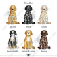 Doodle Swaddle Blanket | Goldendoodle Baby Swaddle Blanket