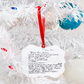 Personalized Handwritten Recipe Ornament