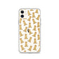 Apricot Doodle iPhone Case
