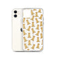 Apricot Doodle iPhone Case