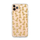 Apricot Doodle iPhone Case