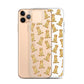 Apricot Doodle iPhone Case