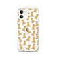 Apricot Doodle iPhone Case