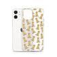 Apricot Doodle iPhone Case
