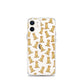 Apricot Doodle iPhone Case