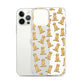 Apricot Doodle iPhone Case