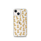 Apricot Doodle iPhone Case
