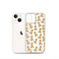 Apricot Doodle iPhone Case