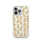 Apricot Doodle iPhone Case