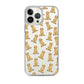 Apricot Doodle iPhone Case