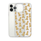 Apricot Doodle iPhone Case