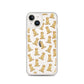 Apricot Doodle iPhone Case
