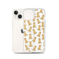 Apricot Doodle iPhone Case