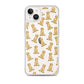 Apricot Doodle iPhone Case