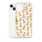 Apricot Doodle iPhone Case