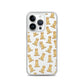 Apricot Doodle iPhone Case
