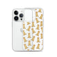 Apricot Doodle iPhone Case