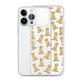 Apricot Doodle iPhone Case