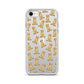 Apricot Doodle iPhone Case