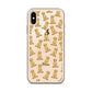 Apricot Doodle iPhone Case