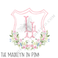 The Madelyn in Pink Semi-Custom Crest Digital Files