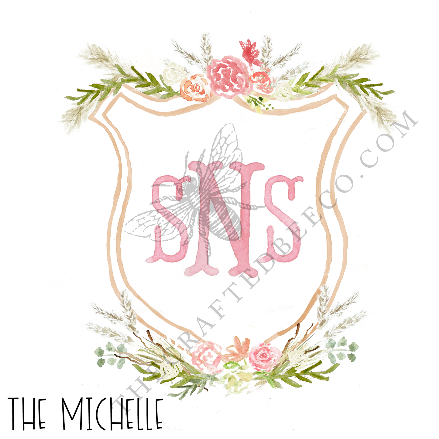 The Michelle Semi-Custom Crest Digital Files