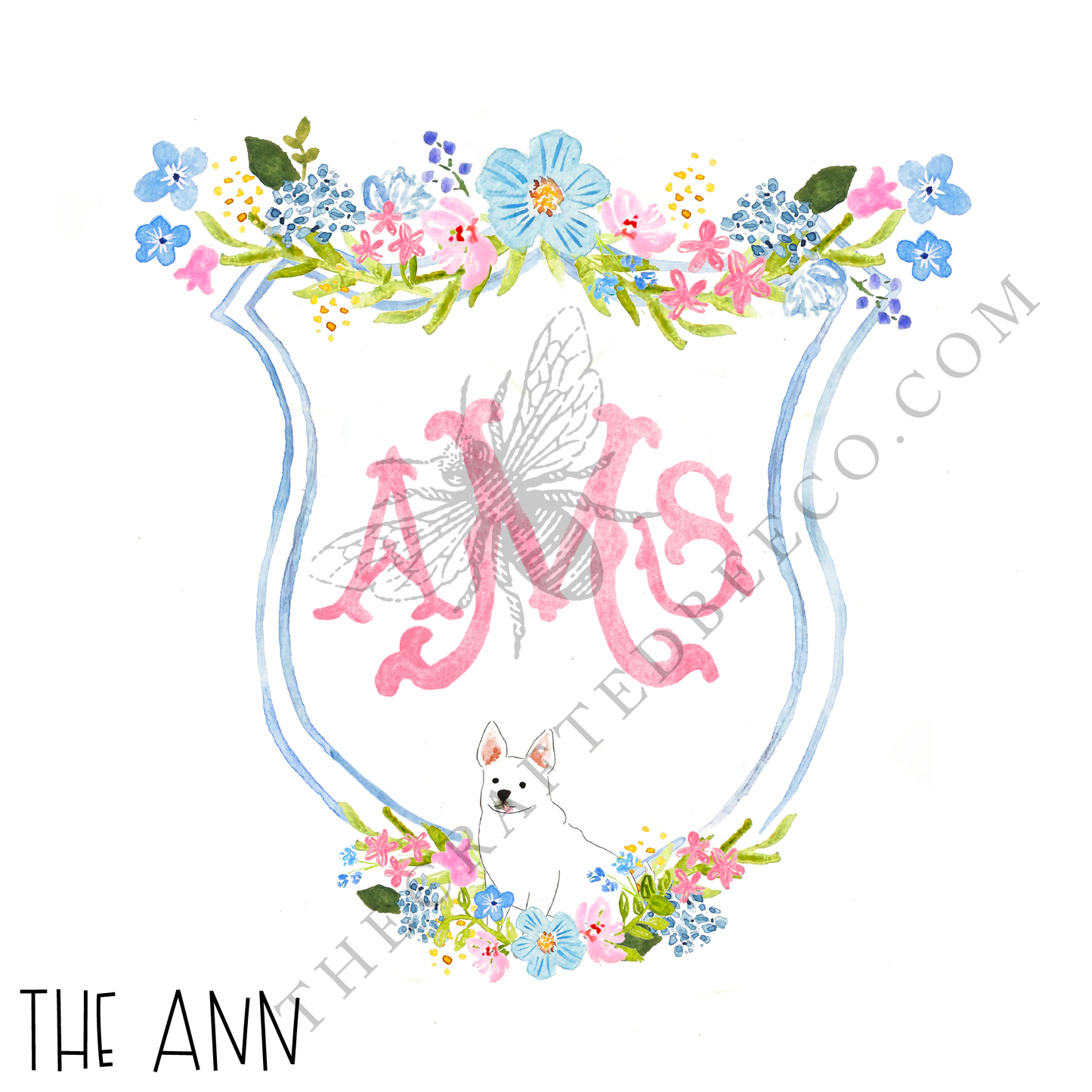 The Ann Semi-Custom Crest Digital Files
