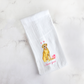 Lovey Dovey Valentine Lab Tea Towel