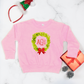 Monogram Wreath Toddler Sweatshirt