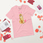 Lovey Dovey Golden Retriever Bella Canvas Tee
