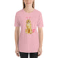 Lovey Dovey Golden Retriever Bella Canvas Tee